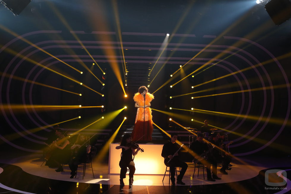 Lorena Gómez ganó la segunda semifinal de 'Tu cara me suena'