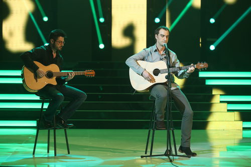 Dani Rovira fue el invitado de la segunda semifinal de 'Tu cara me suena'