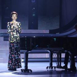 Esther Arroyo dio vida a July Garland en la segunda semifinal de 'Tu cara me suena'