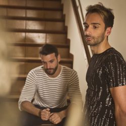 Jacinto Angosto e Iván Villar en la webserie gay 'Al salir me esperas'