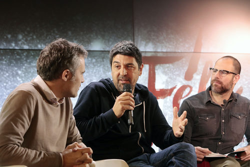 Cesc Gay, director de Félix', en la rueda de prensa de la serie