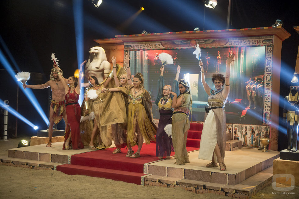 Los concursantes de 'GH VIP 5'  se transforman en egipcios en la gala de 'GH VIP 5'