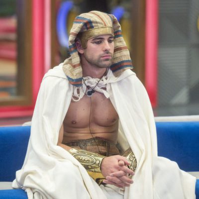 Sergio Ayala disfrazado de faraón en la décima gala de 'GH VIP 5'