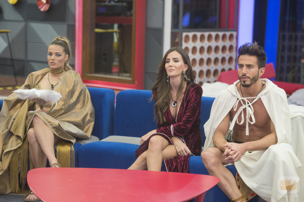 Alyson, Aylén y Marco en la décima gala de 'GH VIP 5'