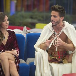 Aylén y su novio,  Marco Ferri, en la décima gala de 'GH VIP 5'