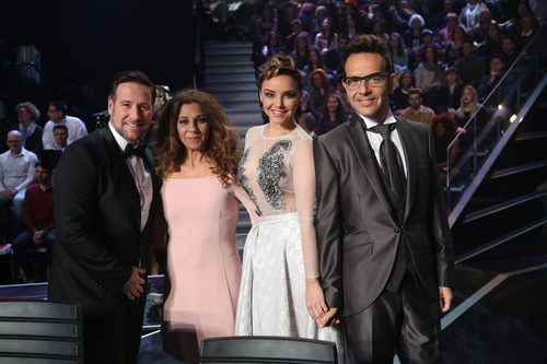 El jurado de 'Tu cara me suena 5', en la gala final del programa