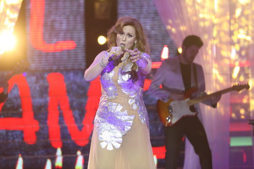 Rosa López es Gloria Trevi en la gala final de 'Tu cara me suena 5'