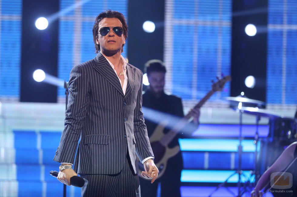 Blas Cantó es Marc Anthony en la gala final de 'Tu cara me suena 5'
