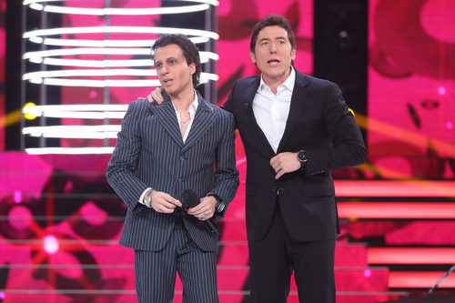 Blas Cantó y Manel Fuentes, en la gala final de 'Tu cara me suena 5'