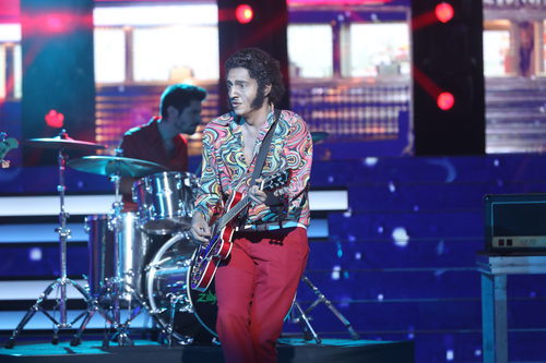 David Guapo es Chuck Berry en la gala final de 'Tu cara me suena 5'