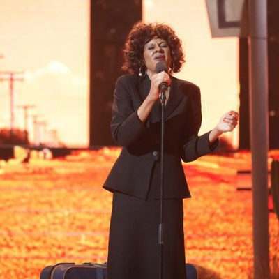 Esther Arroyo es Jevetta Steele en la gala final de 'Tu cara me suena 5'