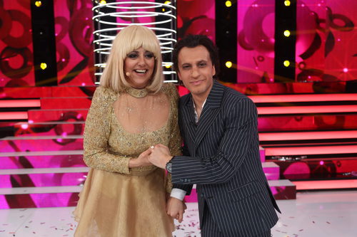 Blas Cantó y Yolanda Ramos, en la gala final de 'Tu cara me suena 5'