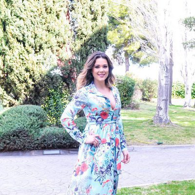 Lorena Gómez, finalista de 'Tu cara me suena', en la rueda de prensa de la final