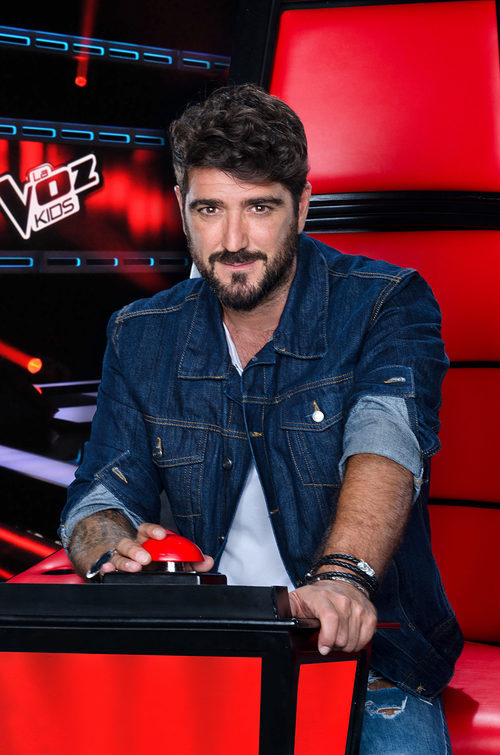 Antonio Orozco en  la tercera edición de 'La Voz Kids'