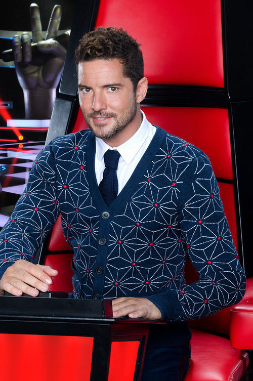 David Bisbal es uno de los coaches de la tercera edición de 'La Voz Kids'