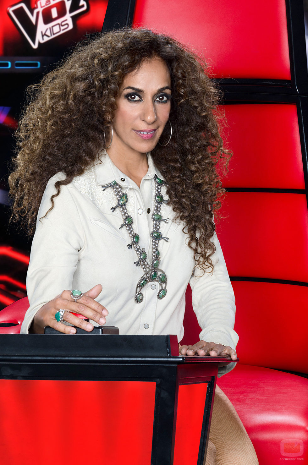 Rosario Flores es una de las coaches de la tercera edición de 'La Voz Kids'