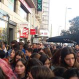 Los fans de 'The Walking Dead' colapsa la Gran Vía para conocer a los protagonistas de la serie