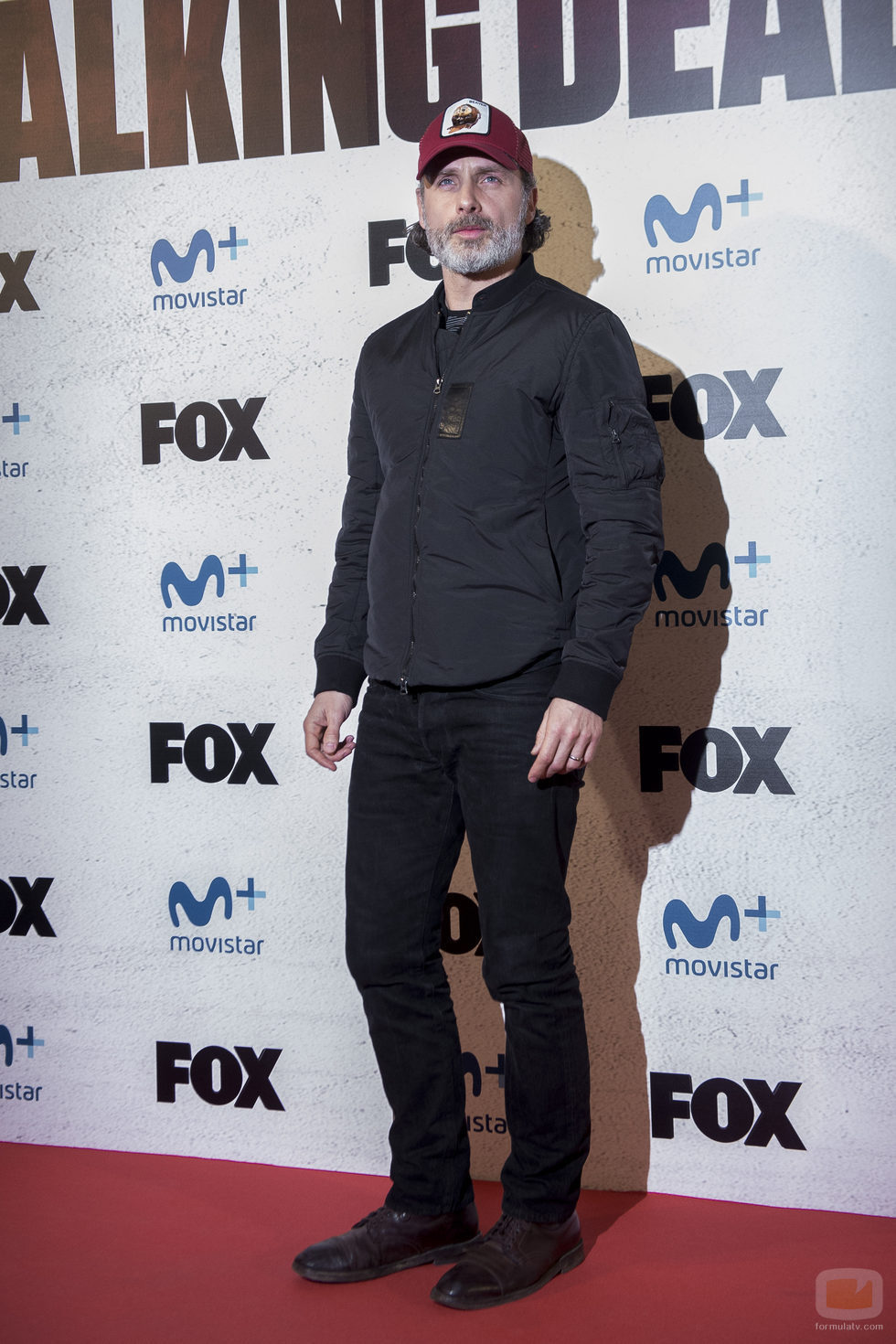 Andrew Lincoln  de 'The Walking Dead' en el photocall del Eurotour en los cines Capitol