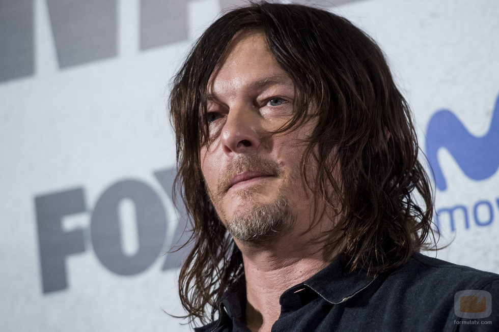 Norman Reedus de 'The Walking Dead' en el photocall del Eurotour en los cines Capitol