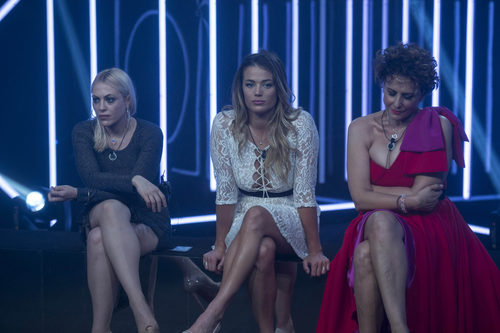 Daniela Blume, Alyson Rae Eckmann e Irma Soriana en la gala 11 de 'GH VIP 5'