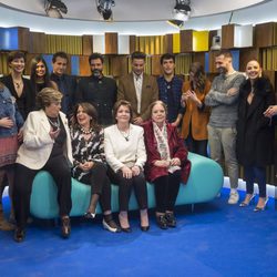 Familiares de los concursantes de 'GH VIP 5' durante la gala once