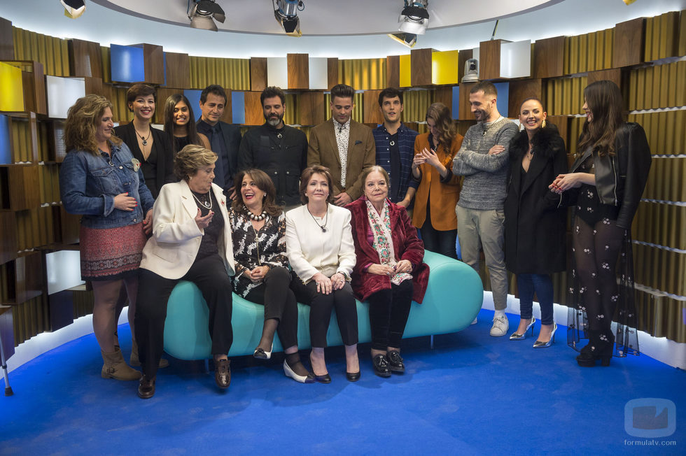 Familiares de los concursantes de 'GH VIP 5' durante la gala once