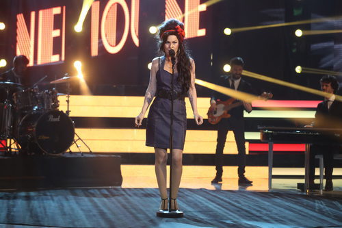 Rosana Gea es Amy Winehouse en la primera gala de 'Tu cara no me suena todavía'