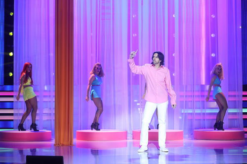 Nacho Lozano interpretó "Morena Mía" en el estreno de 'Tu cara no me suena todavía"