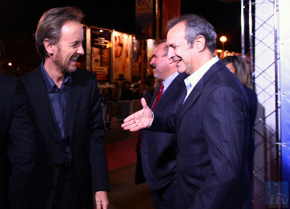 El presidente de la Corporación RTVE en la presentación de 'Guante blanco'