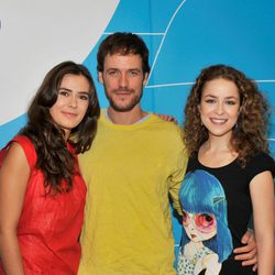 Ana Allen, Daniel Grao y Silvia Abascal