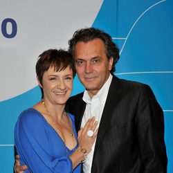 Blanca Portillo y José Coronado en la presentación de 'Acusados'