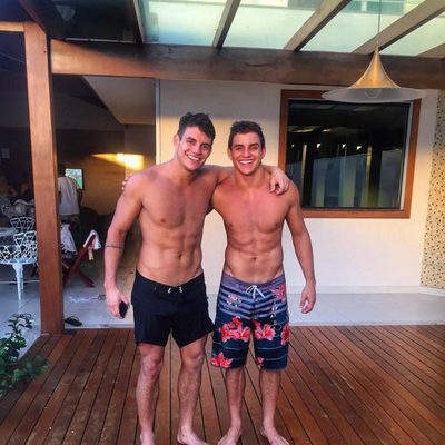 Los concursantes de 'Big Brother' de Brasil que se intercambian con 'GH VIP 5' posan semidesnudos