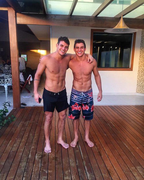 Los concursantes de 'Big Brother' de Brasil que se intercambian con 'GH VIP 5' posan semidesnudos 