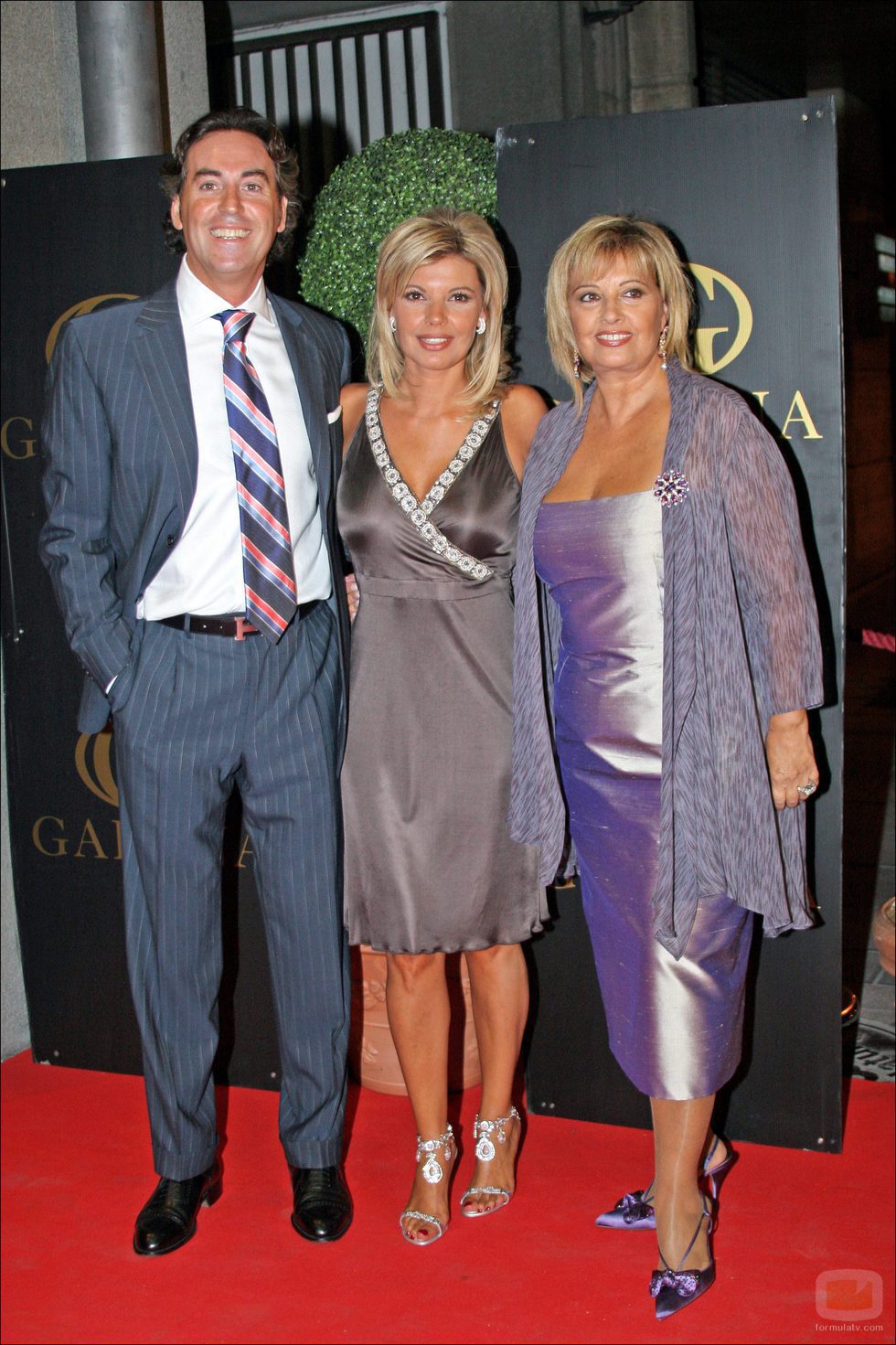 Pipi Estrada con María Teresa y Terelu Campos