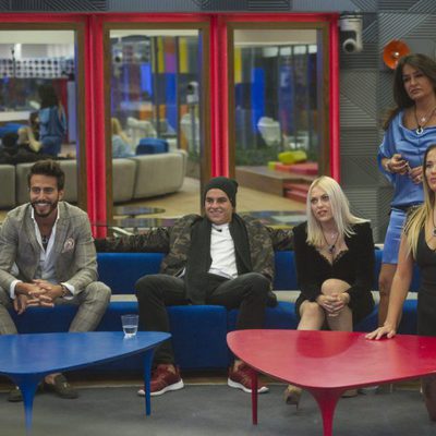 Aylén, Marco, Daniela, Aída y Alyson en la gala 12 de 'GH VIP 5'