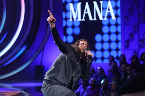 Nacho Lozano es Maná en la segunda gala de 'Tu cara no me suena todavía'