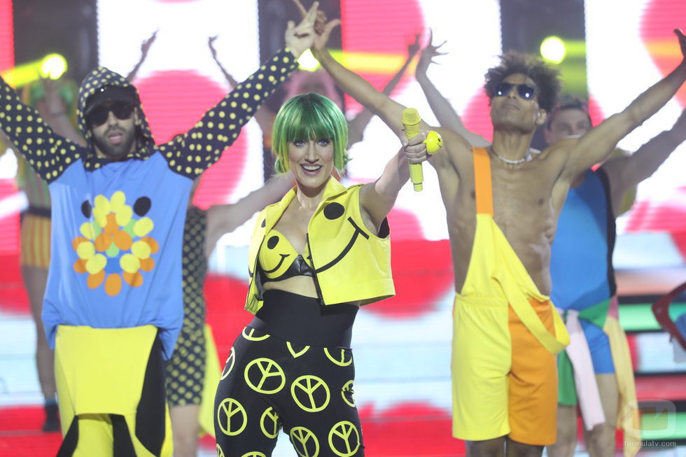 Ana Morgade es Katy Perry en la segunda gala de 'Tu cara no me suena todavía'