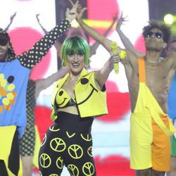 Ana Morgade es Katy Perry en la segunda gala de 'Tu cara no me suena todavía'