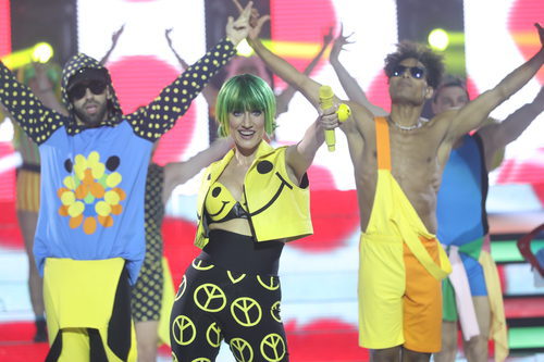 Ana Morgade es Katy Perry en la segunda gala de 'Tu cara no me suena todavía'