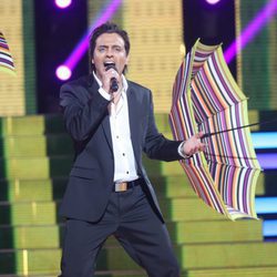 Fran Valenzuela es Marc Anthony en la segunda gala de 'Tu cara no me suena todavía'