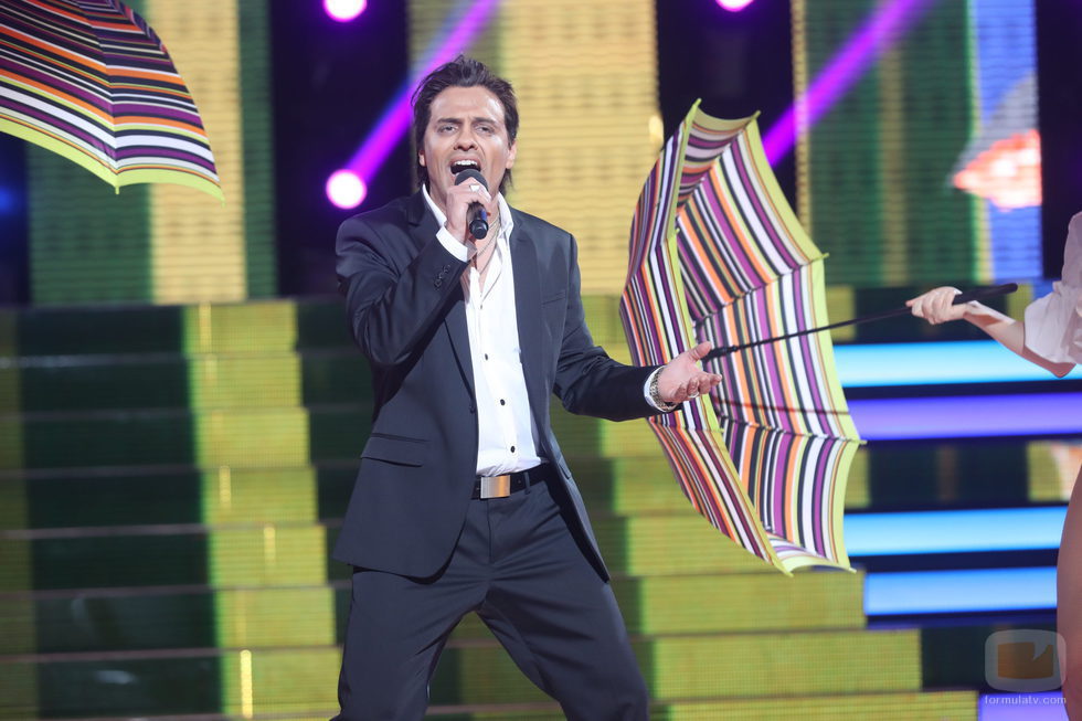 Fran Valenzuela es Marc Anthony en la segunda gala de 'Tu cara no me suena todavía'