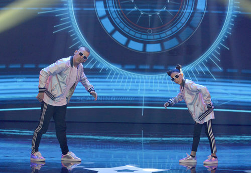 Kanga y Tania en la final de la segunda edición de 'Got Talent España'
