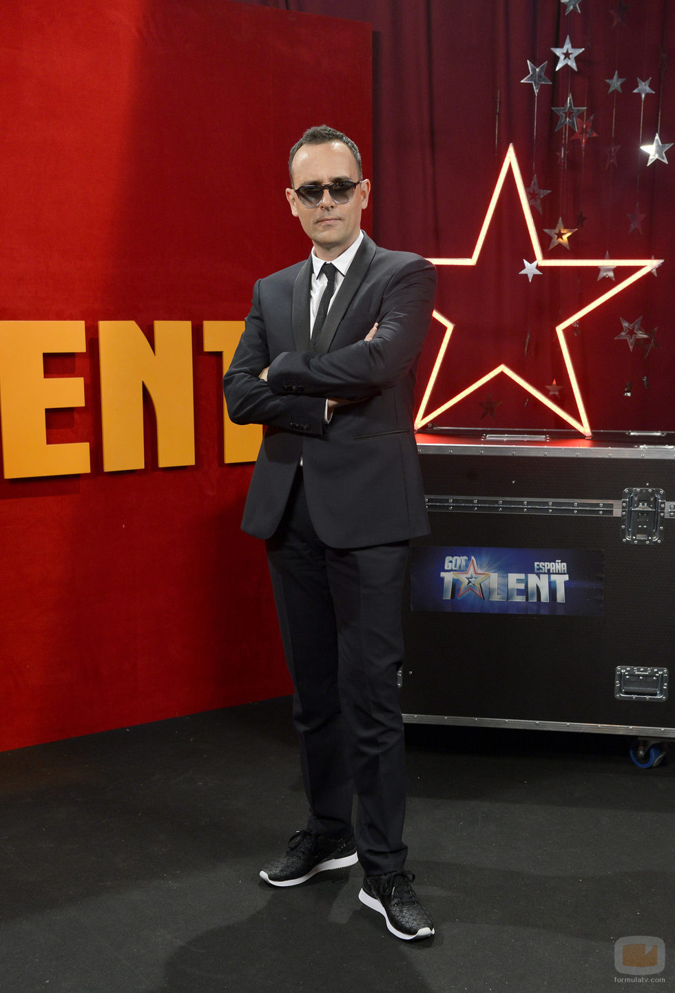 Risto Mejide posa en la final de la segunda edición de 'Got Talent España'