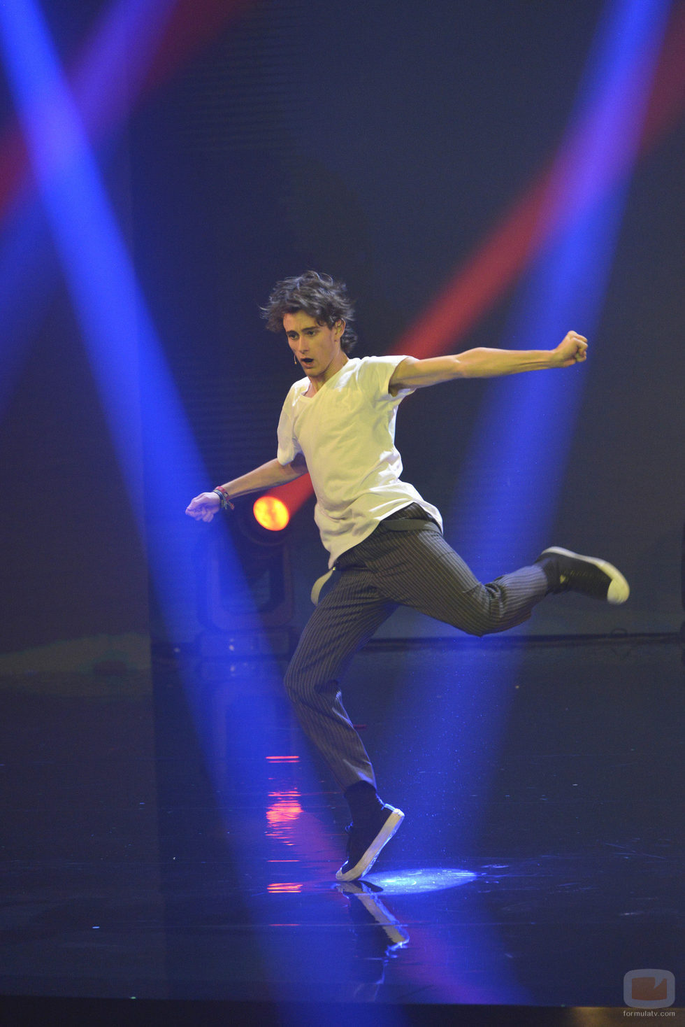Samuel Martí, en la final de la segunda edición de 'Got Talent España'