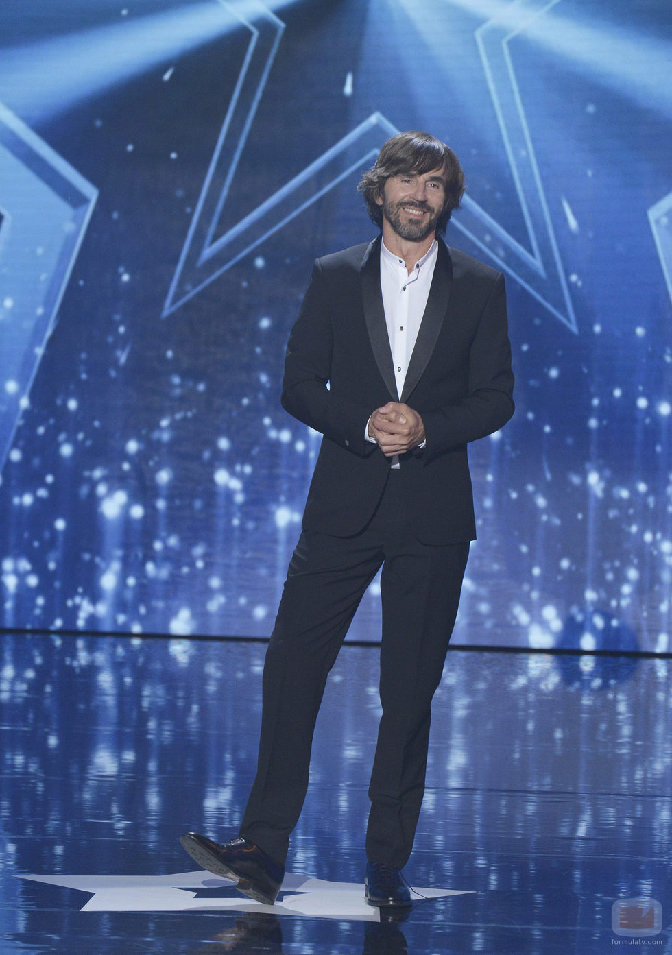 Santi Millán posa en la final de la segunda edición de 'Got Talent España'