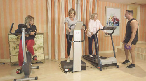 María Teresa Campos acude al gimnasio con sus amigas en la séptima entrega de 'Las Campos'