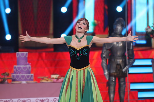 Mary Porcar es Anna de "Frozen" en la tercera gala de 'Tu cara no me suena todavía'