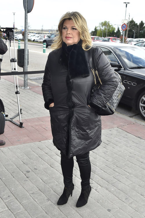 Terelu Campos da el último adiós a Paloma Gómez Borrero