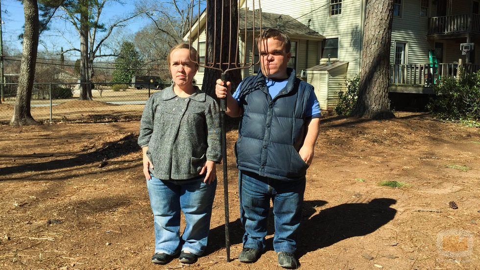 Amber y Trent los padres de ¡Menuda Familia!