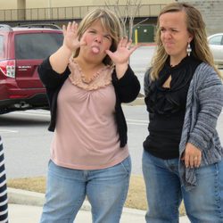 Amber y su hija en '¡Menuda Familia!'